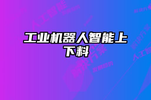 工業機器人智能上下料